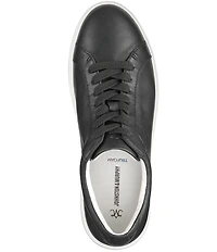 Johnston & Murphy Cammie Lace Up Leather Platform Sneakers