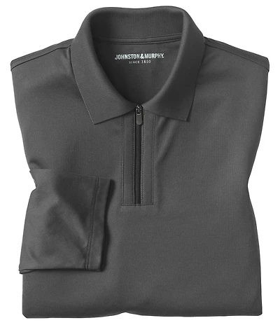 Johnston & Murphy Cochran Long Sleeve Polo Shirt
