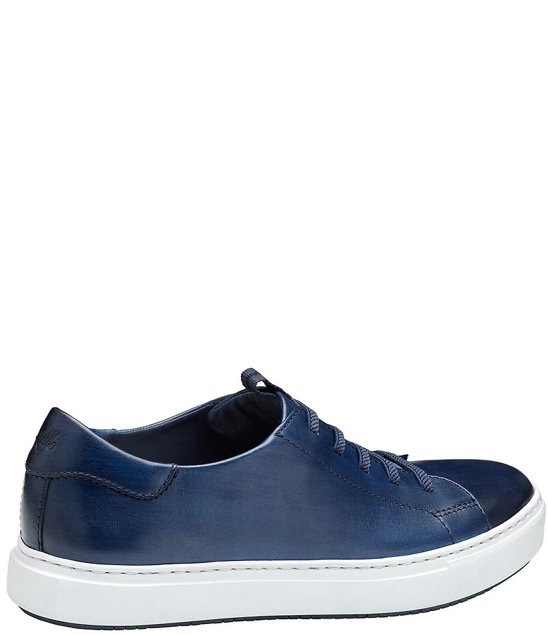Johnston & Murphy Collection Men's Anson Leather Lace-to-Toe Sneakers
