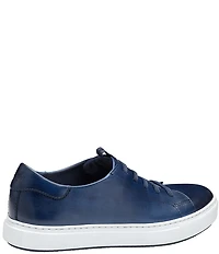 Johnston & Murphy Collection Men's Anson Leather Lace-to-Toe Sneakers