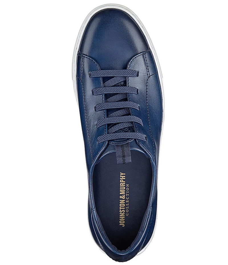 Johnston & Murphy Collection Men's Anson Leather Lace-to-Toe Sneakers
