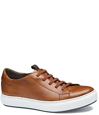 Johnston & Murphy Collection Men's Anson Leather Lace-to-Toe Sneakers