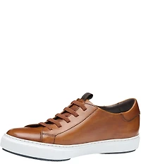 Johnston & Murphy Collection Men's Anson Leather Lace-to-Toe Sneakers