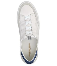 Johnston & Murphy Collection Men's Anson Perforated Sheepskin Stretch Lace-to-Toe Sneakers