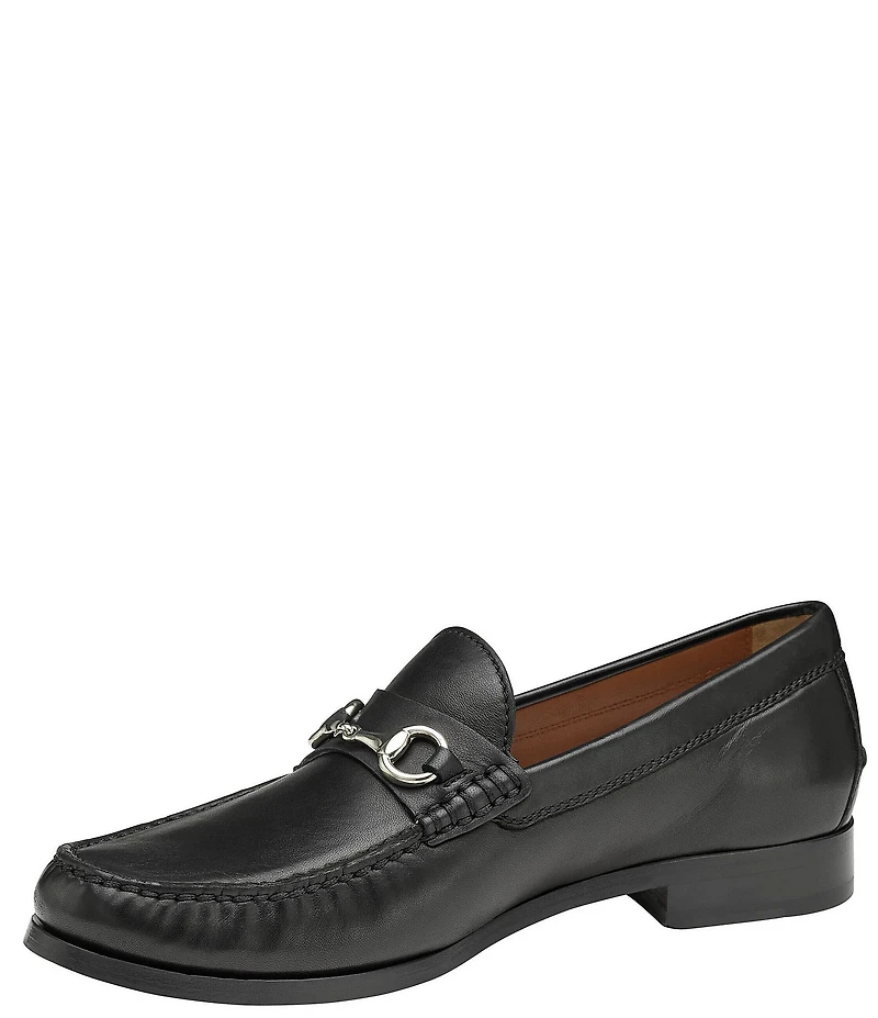 Johnston & Murphy Collection Men's Baldwin Leather Bit Buckle Loafers