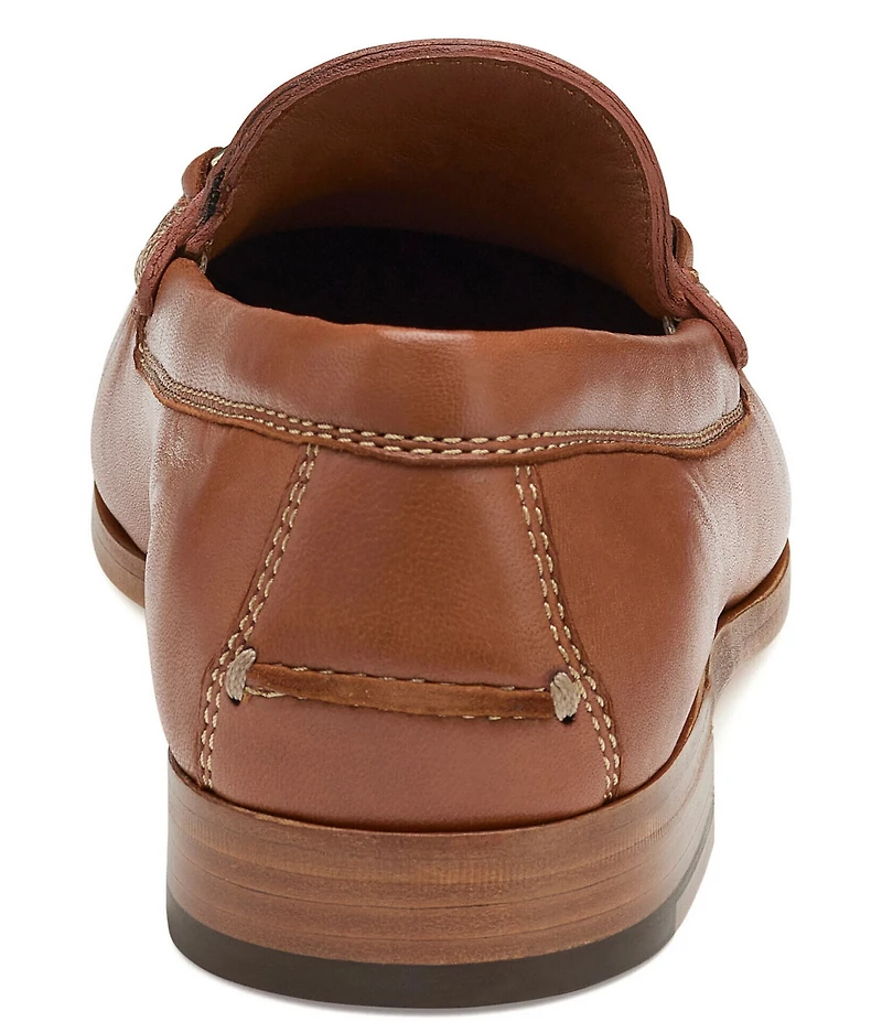 Johnston & Murphy Collection Men's Baldwin Leather Bit Buckle Loafers