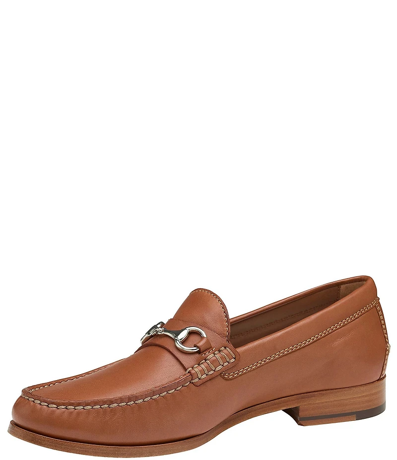 Johnston & Murphy Collection Men's Baldwin Leather Bit Buckle Loafers