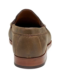 Johnston & Murphy Collection Men's Baldwin Leather Knotted Detail Loafers