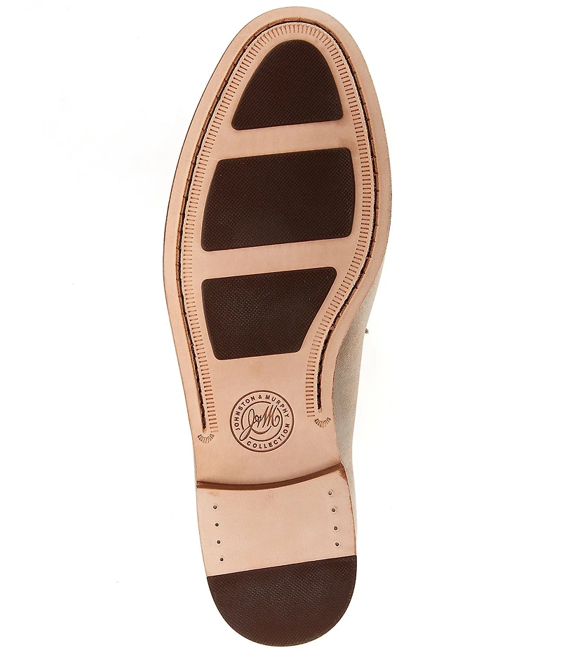 Johnston & Murphy Collection Men's Baldwin Leather Knotted Detail Loafers
