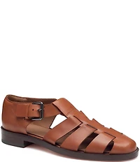 Johnston & Murphy Collection Men's Baldwin Sheepskin Fisherman Sandals
