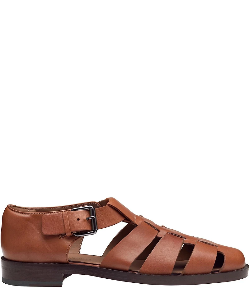 Johnston & Murphy Collection Men's Baldwin Sheepskin Fisherman Sandals