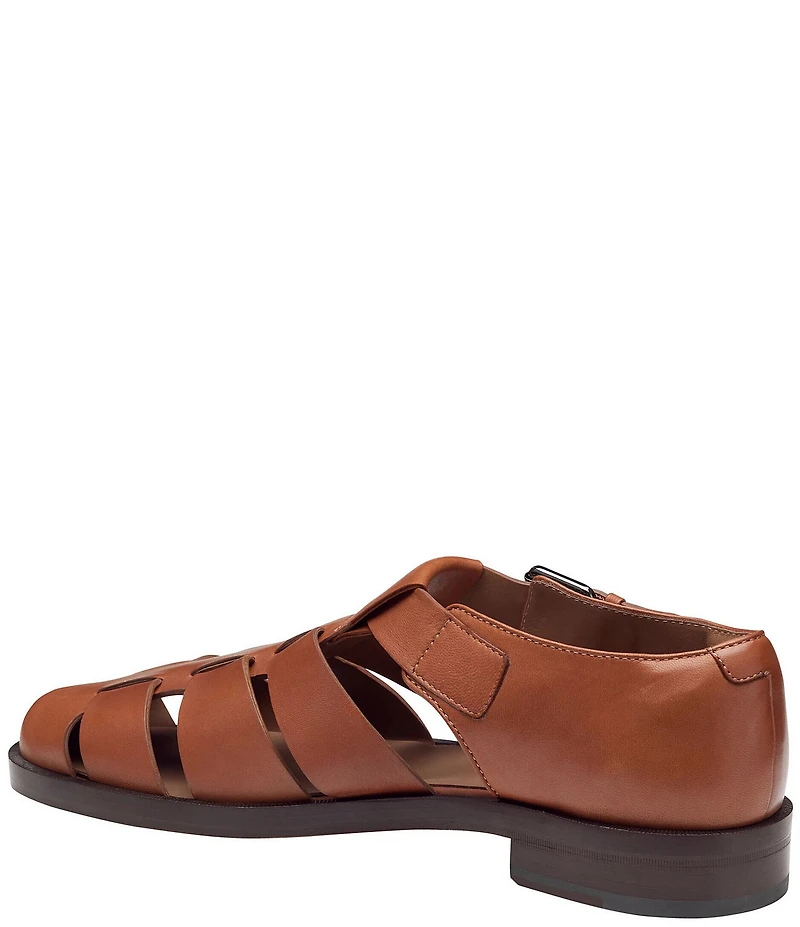 Johnston & Murphy Collection Men's Baldwin Sheepskin Fisherman Sandals