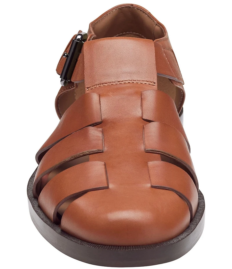 Johnston & Murphy Collection Men's Baldwin Sheepskin Fisherman Sandals