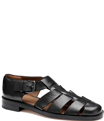 Johnston & Murphy Collection Men's Baldwin Sheepskin Fisherman Sandals