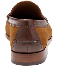 Johnston & Murphy Collection Mens Baldwin Suede Penny Loafers