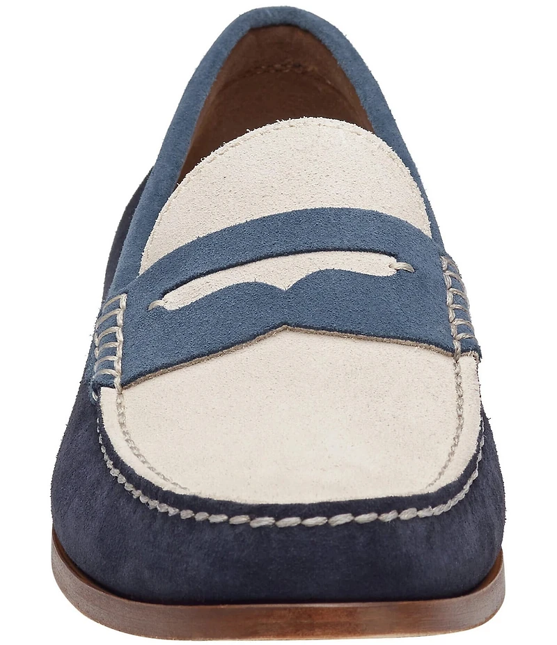 Johnston & Murphy Collection Men's Baldwin Suede Penny Loafers