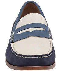 Johnston & Murphy Collection Men's Baldwin Suede Penny Loafers