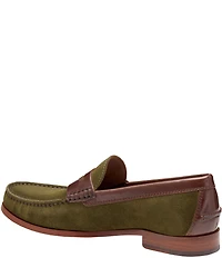 Johnston & Murphy Collection Mens Baldwin Suede Penny Loafers