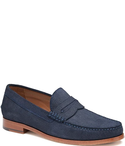 Johnston & Murphy Collection Men's Baldwin Nubuck Penny Loafers