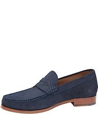 Johnston & Murphy Collection Men's Baldwin Nubuck Penny Loafers