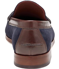 Johnston & Murphy Collection Mens Baldwin Suede Penny Loafers