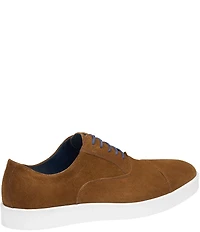 Johnston & Murphy Collection Men's Bolivar Suede Cap Toe Oxford Sneakers
