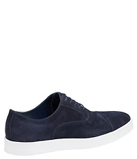 Johnston & Murphy Collection Men's Bolivar Suede Cap Toe Oxford Sneakers