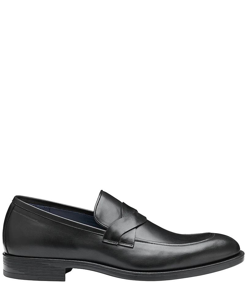 Johnston & Murphy Collection Men's Flynch Leather Braided Strap Loafers