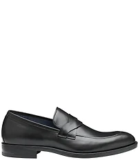 Johnston & Murphy Collection Men's Flynch Leather Braided Strap Loafers