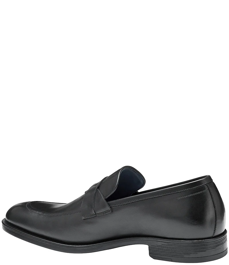Johnston & Murphy Collection Men's Flynch Leather Braided Strap Loafers