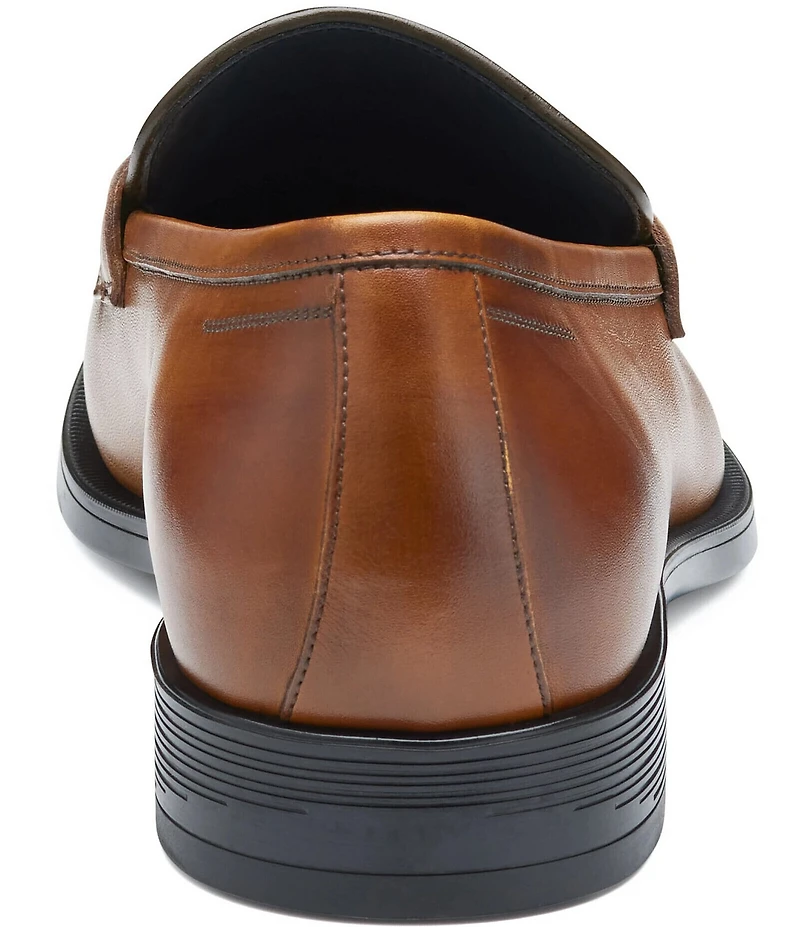 Johnston & Murphy Collection Men's Flynch Leather Braided Strap Loafers