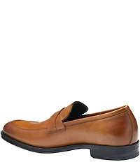 Johnston & Murphy Collection Men's Flynch Leather Braided Strap Loafers