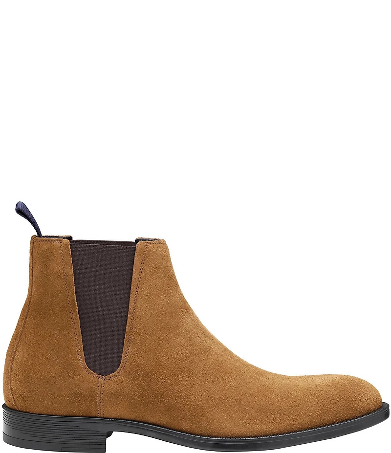 Johnston & Murphy Collection Men's Flynch Suede Chelsea Boots