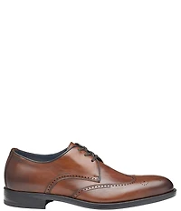 Johnston & Murphy Collection Men's Flynch Leather Wingtip Lace Up Oxfords