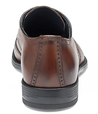 Johnston & Murphy Collection Men's Flynch Leather Wingtip Lace Up Oxfords