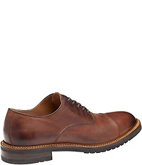 Johnston & Murphy Collection Men's Hartford Leather Cap Toe Oxfords