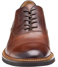 Johnston & Murphy Collection Men's Hartford Leather Cap Toe Oxfords
