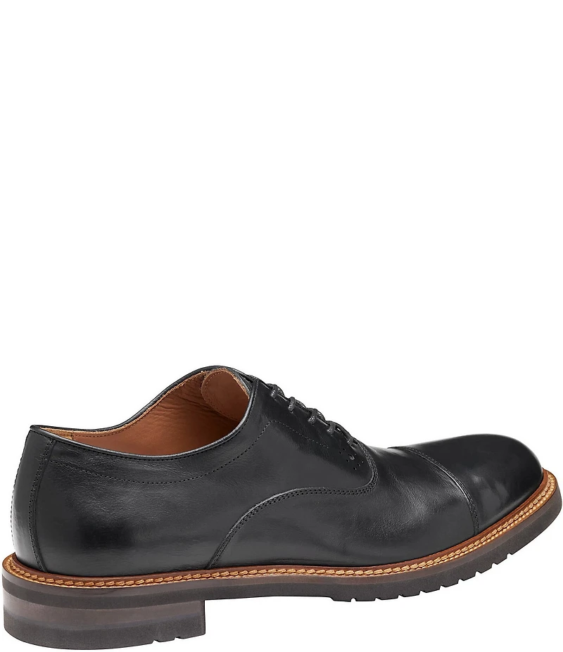 Johnston & Murphy Collection Men's Hartford Leather Cap Toe Oxfords