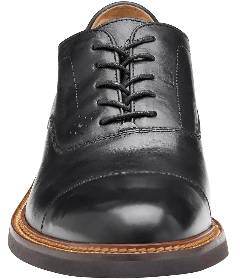 Johnston & Murphy Collection Men's Hartford Leather Cap Toe Oxfords