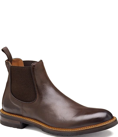 Johnston & Murphy Collection Men's Hartford Leather Chelsea Boots