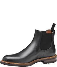 Johnston & Murphy Collection Men's Hartford Leather Chelsea Dress Boots