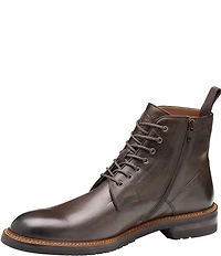 Johnston & Murphy Collection Men's Hartford Leather Plain Toe Boots