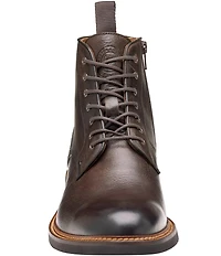 Johnston & Murphy Collection Men's Hartford Leather Plain Toe Boots