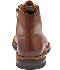 Johnston & Murphy Collection Men's Hartford Leather Plain Toe Boots