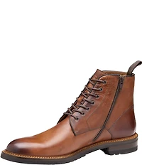 Johnston & Murphy Collection Men's Hartford Leather Plain Toe Boots