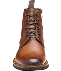 Johnston & Murphy Collection Men's Hartford Leather Plain Toe Boots