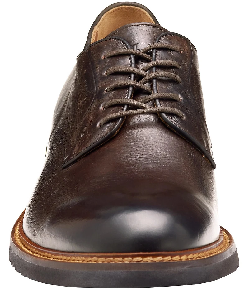 Johnston & Murphy Collection Men's Hartford Leather Plain Toe Oxfords