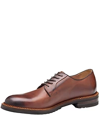 Johnston & Murphy Collection Men's Hartford Leather Plain Toe Oxfords