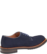 Johnston & Murphy Collection Men's Hartford Suede Plain Toe Oxfords