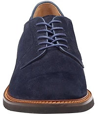 Johnston & Murphy Collection Men's Hartford Suede Plain Toe Oxfords
